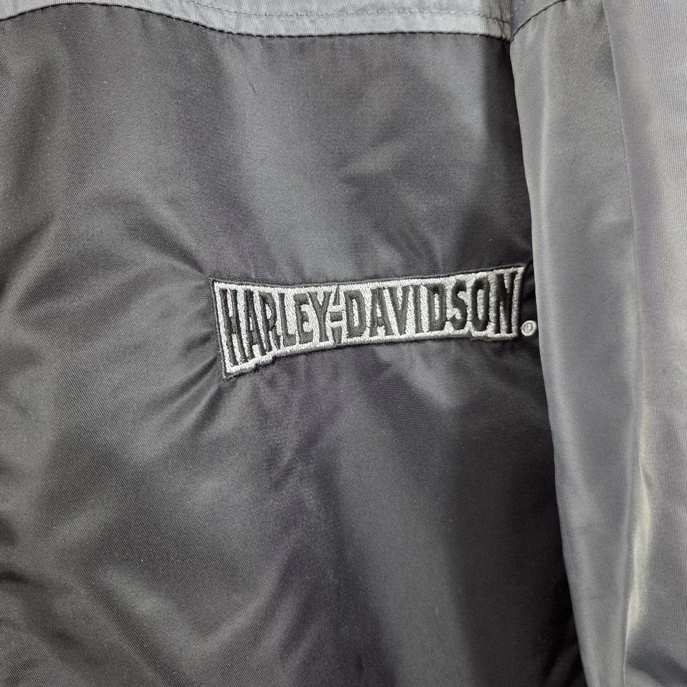 Harley Davidson Vintage Made In The USA Police Motercycle Biker Jacket Coat